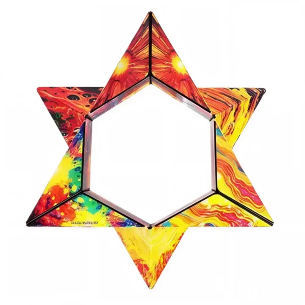 Solar Shashibo Puzzle Cube Holographic 2.0