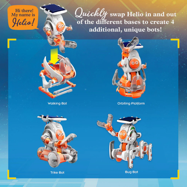 SolarBots Cosmic Explorers Thames Kosmos Solar Powered Robot