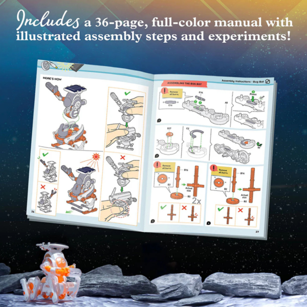 SolarBots Thames Kosmos Cosmic Explorers Solar Powered Robot
