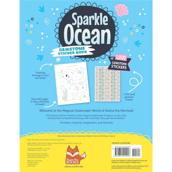 Sparkle Ocean Mosaic Sticker Book
