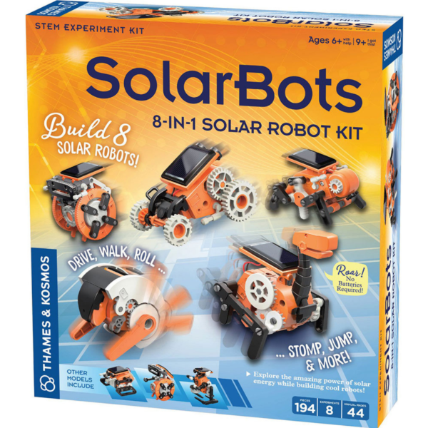 Thames and Kosmos SolarBots 8in1 Solar Robot Kit 665082