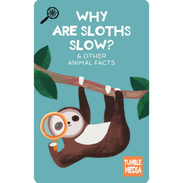 YOTO Tumble Media Why Are Sloths Slow Audio Card