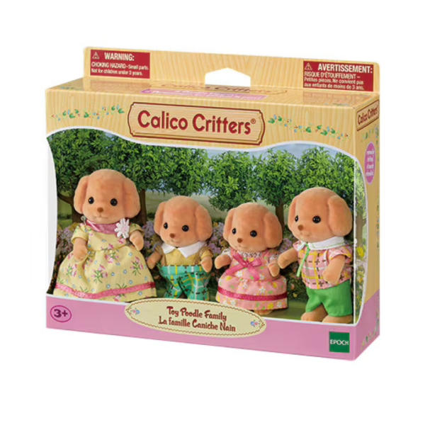 CC2305 Calico Critters Toy Poodle Family