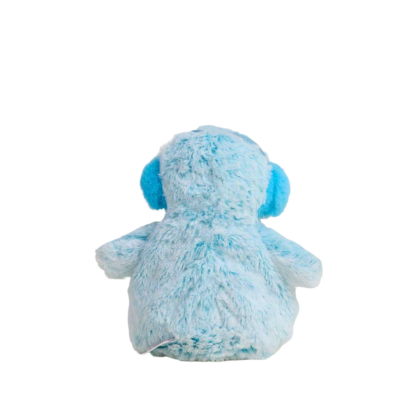 Junior Warmies Frosty Blue Penguin Back