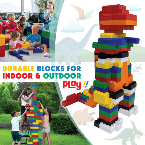 432 Piece Set Biggo Blocks Indoor Outdoor