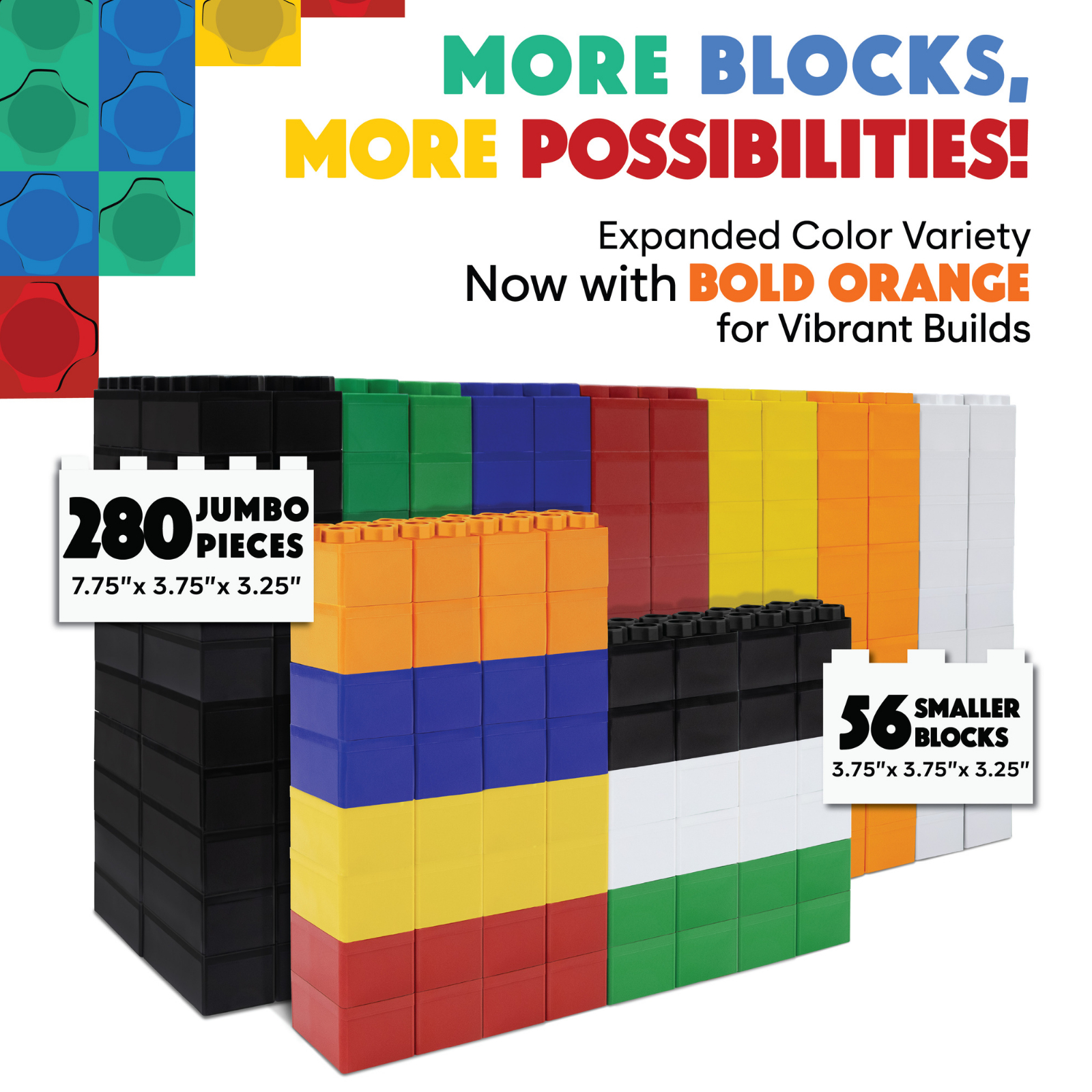 Biggo Building Blocks – 336 Pieces