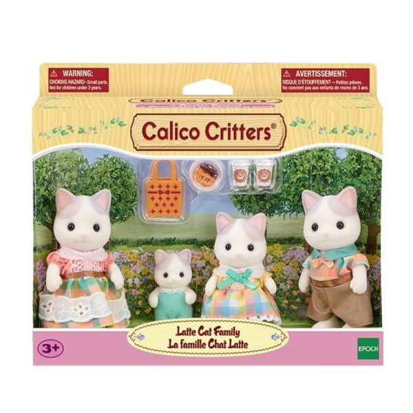 Calico Critters CC2291 Latte Cat Family