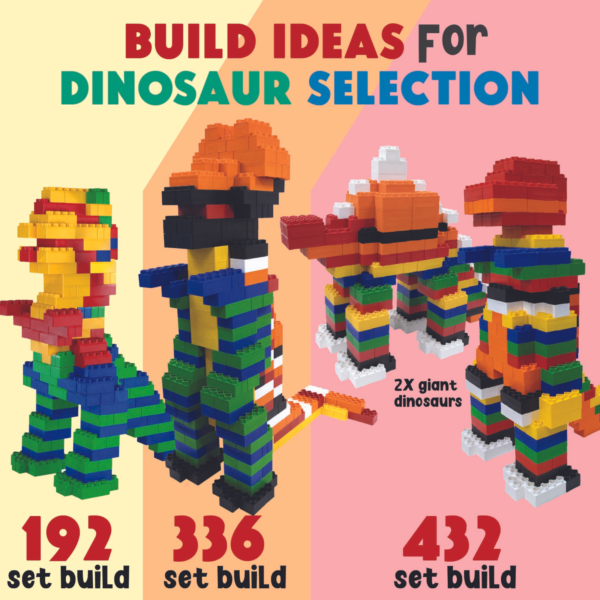 Set 432 Pieces Biggo Blocks
