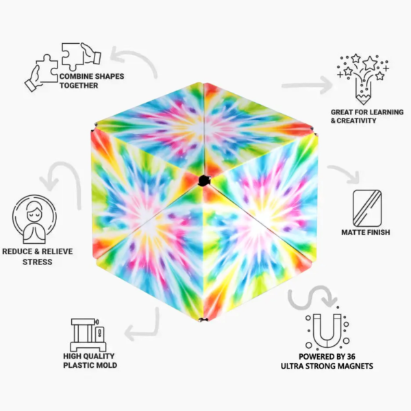 Shashibo Tie Dye Benefits