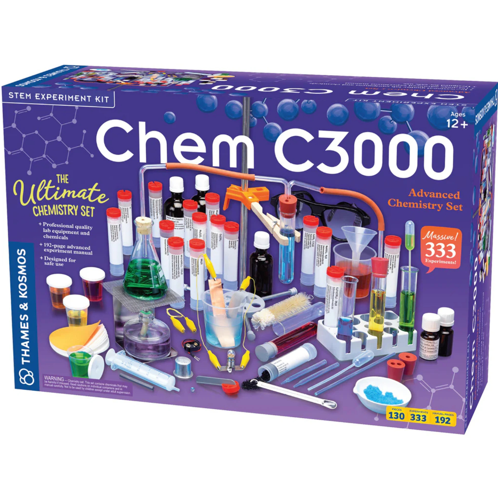 Thames & Kosmos CHEM3000 Advanced Chemistry Set