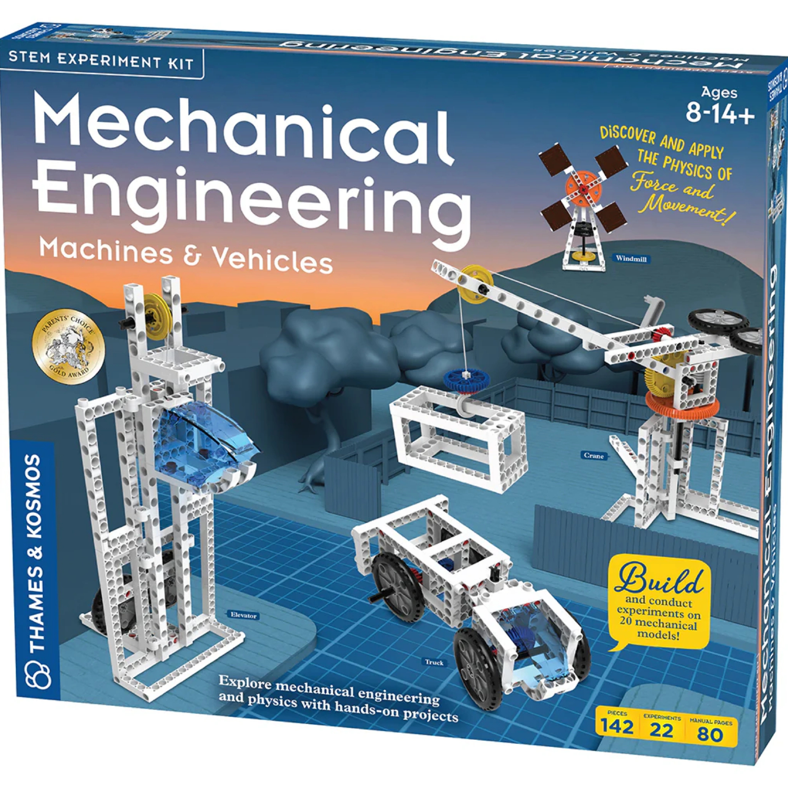 Thames & Kosmos Mechanical Engineering: Machines & Vehicles Experiment Kit