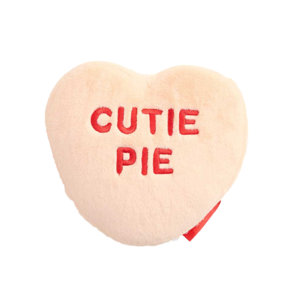 Warmies Valentines Sweethearts Cutie Pie Plush Pillow