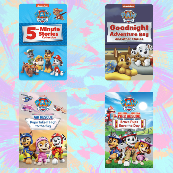 YOTO Paw Patrol Pack Featuring Paw Patrol 5 Minute Stories, Paw Patrol Goodnight Adventure Bay, Paw Patrol Air Rescue, and Paw Patrol Fire Rescue Audio Cards