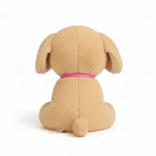 Back View of Barbie Dog Warmies Taffy