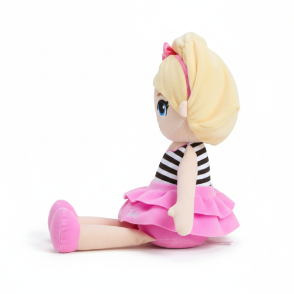 Side View of Barbie Doll Warmies