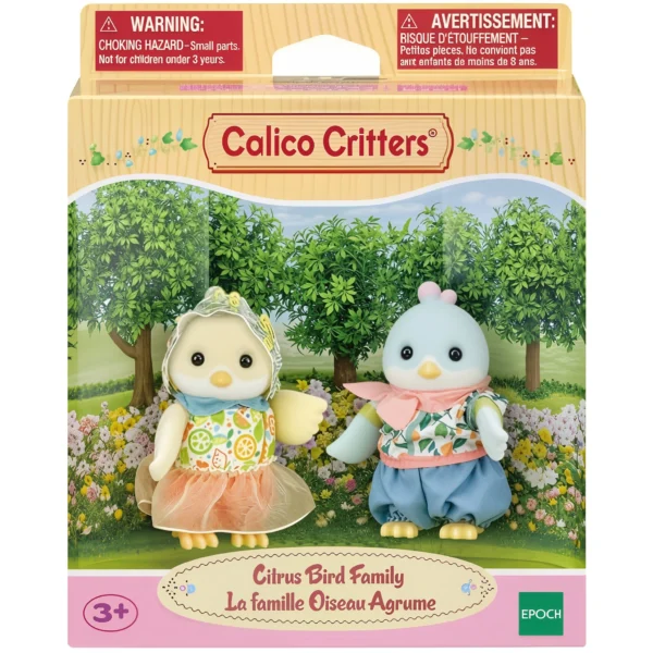 Calico Critters CC2279 Citrus Bird Family