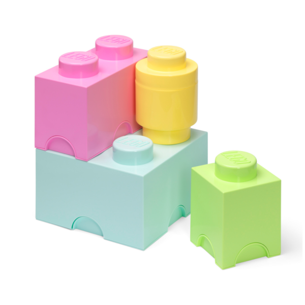LEGO Pastel Storage Brick Multi-Pack