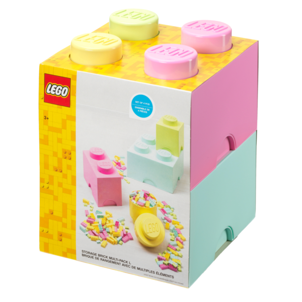 LEGO Storage Brick Multi-Pack Pastel