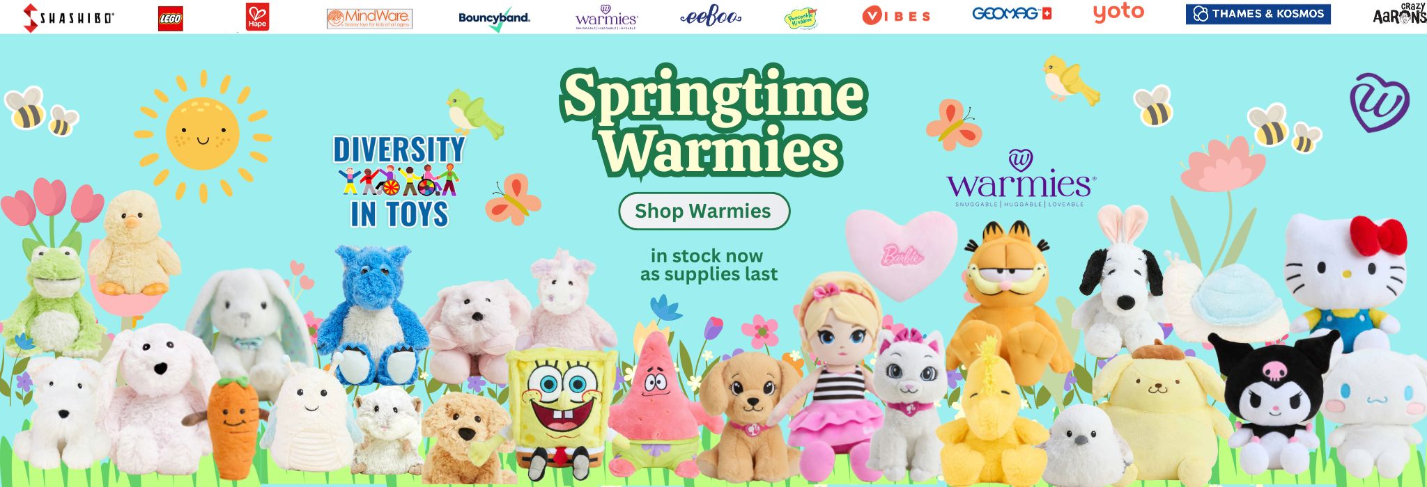 Springtime Warmies (2048 x 700 px)