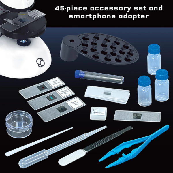 678005 Thames and Kosmos Microscope with Smartphone Adapter