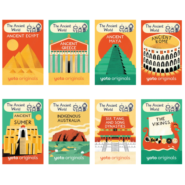 BrainBots The Ancient World YOTO Audio Cards