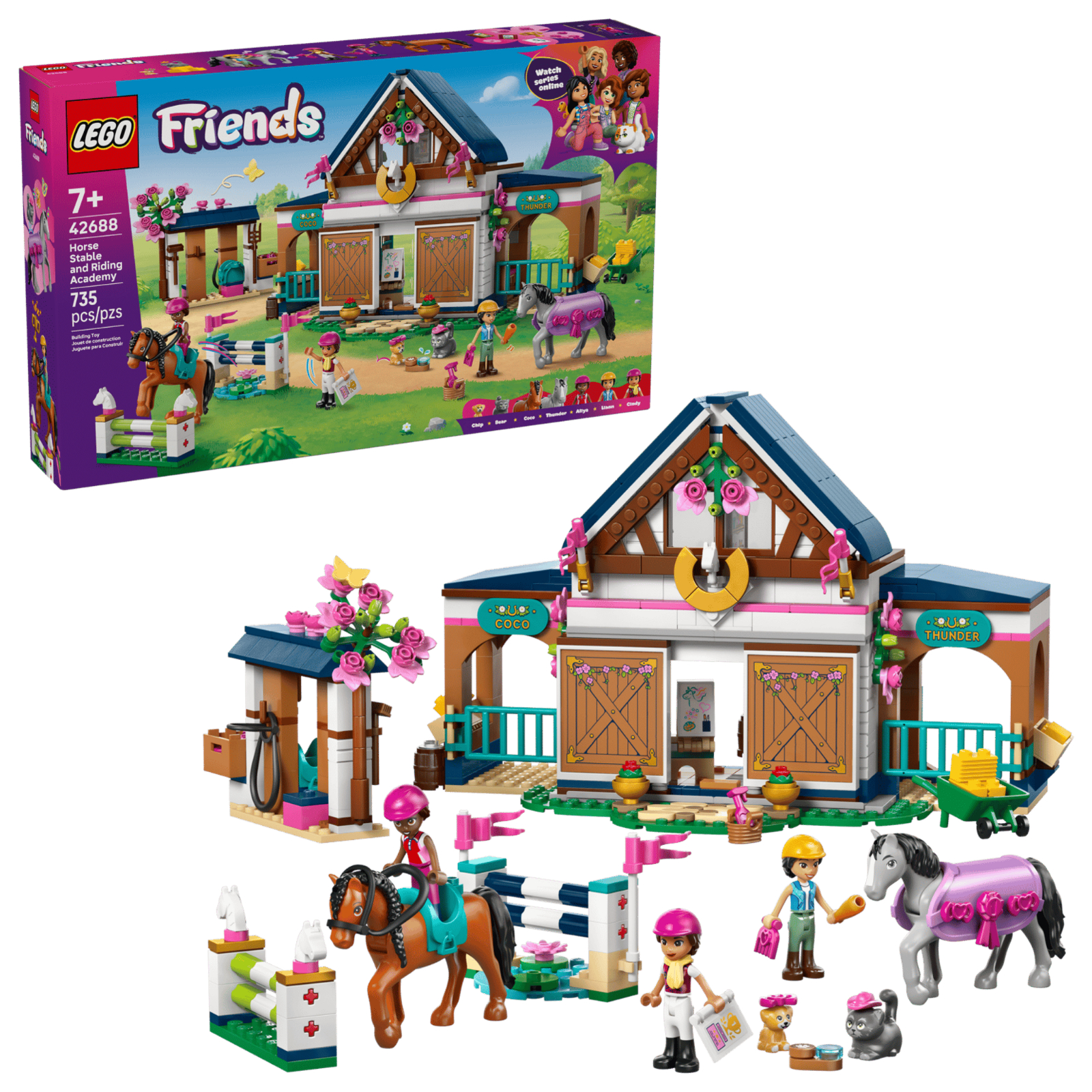 LEGO Friends Horse Stable and Riding Academy (42688)