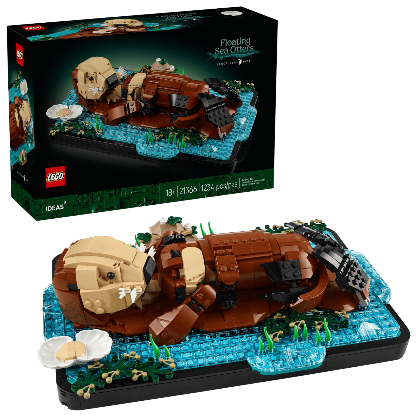 LEGO Ideas Floating Sea Otters (21366)