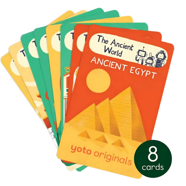 YOTO BrainBots The Ancient World Audio Cards