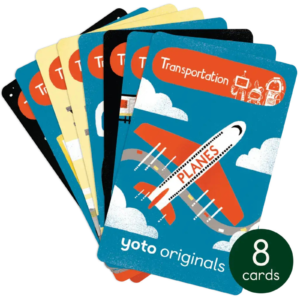 YOTO BrainBots Transportation Audio Cards