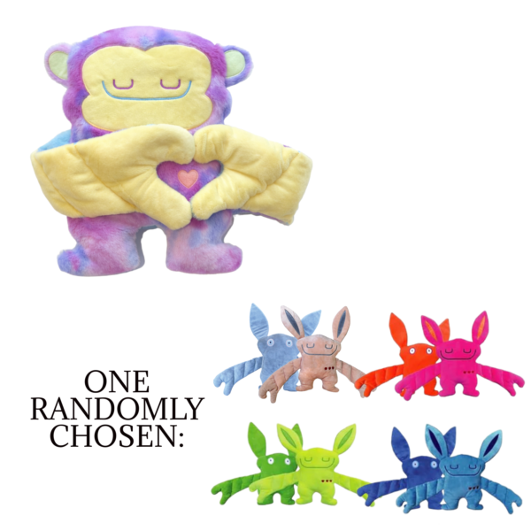 Bumpas Chup Monkey with Mystery Bumpaloo Ja-Ja, Lu, Yumi, Woo Woo