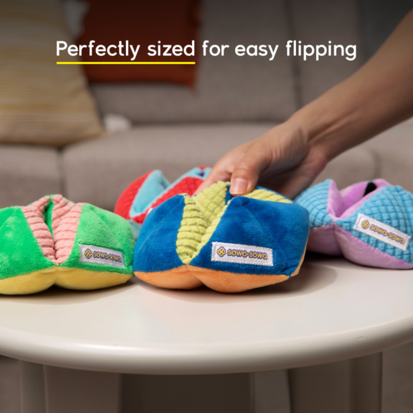 Infinity Flippers Weighted Plush Bumpas Fidget Toy