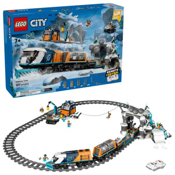 LEGO City Explorers’ Arctic Polar Express Train 60470