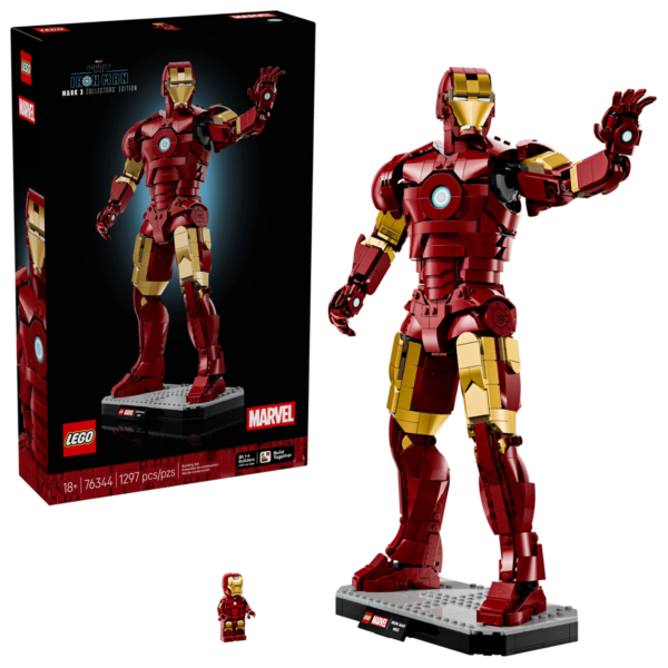 LEGO Marvel Iron Man Mark 3 Collectors Edition 76344
