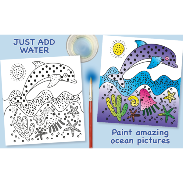 Paint Magic with Water Oceans