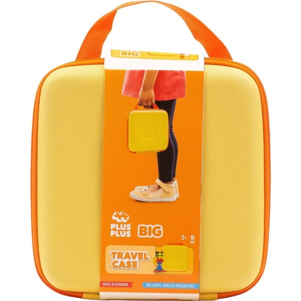 Plus Plus Big Travel Case Yellow