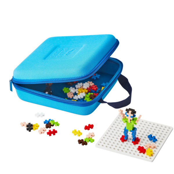 Plus Plus Blue Travel Case