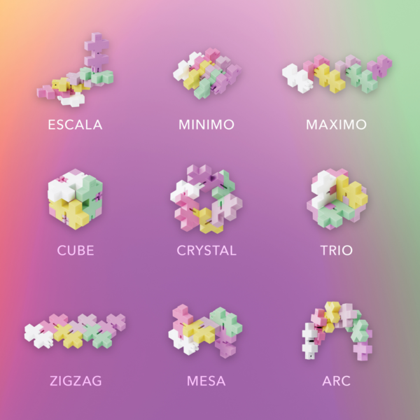 Plus Plus Bubblegum Hexel