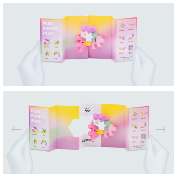 Plus Plus Hexel Bubblegum
