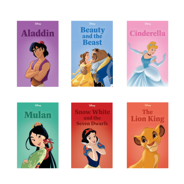 Disney Classics Collection 2 YOTO Audio Cards Featuring Mulan, Cinderella, Aladdin, Beauty and the Beast, The Lion King, Snow White and the Seven Dwarfs