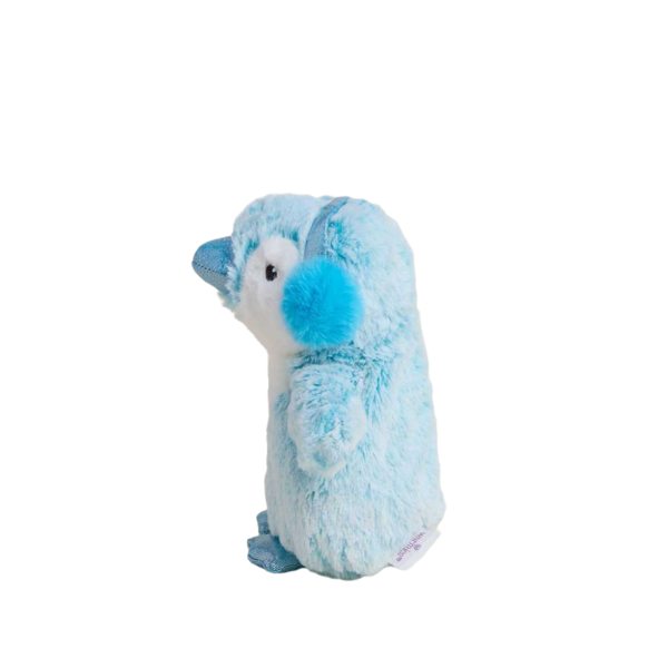 Junior Frosty Blue Penguin Warmies Plush