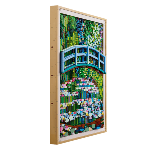 LEGO 31220 Art Claude Monet Bridge over a Pond of Water Lilies