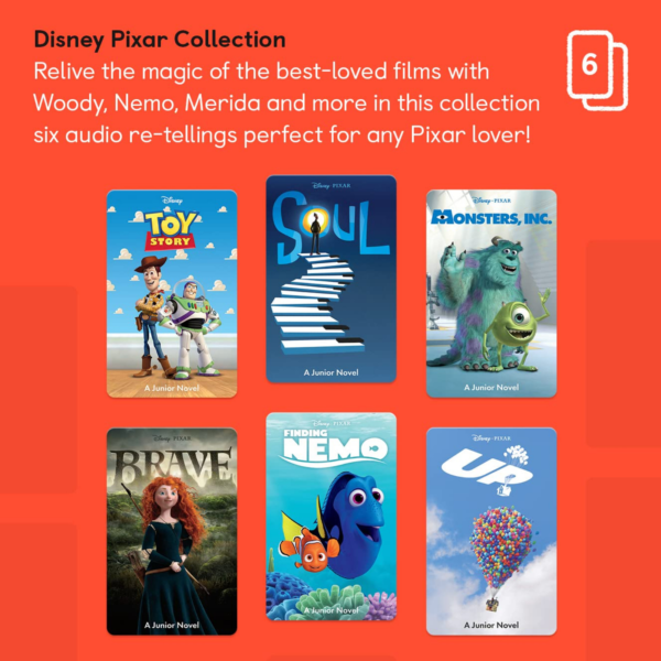 Pixar YOTO Audio Card Collection Featuring Toy Story, Brave, Soul, Up, Monsters Inc., Finding Nemo
