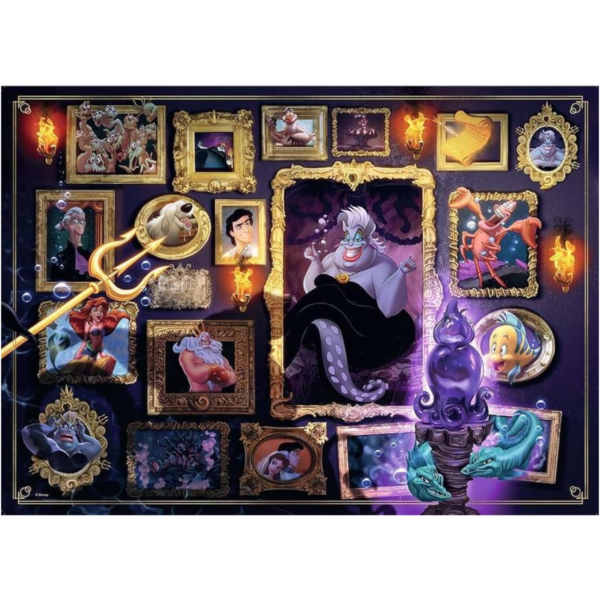 Ravensburg Puzzle Disney Villainous Ursula 1000 Piece Puzzle 12001113