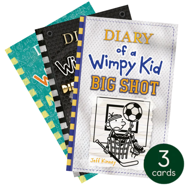 YOTO Diary of A Wimpy Kid Audio Card Collection 6 Featuring Big Shot, Diper Overlode, and No Brainer