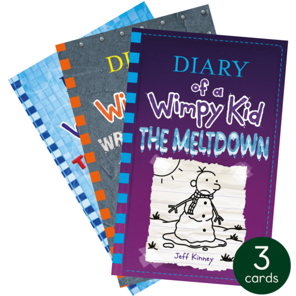 YOTO Diary of a Wimpy Kid Audio Card Collection 5 Featuring The Meltdown, Wrecking Ball, The Deep End