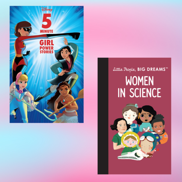 YOTO Girl Power Audio Card Bundle Featuring Disney 5 Minute Girl Power Stories and Little People, BIG DREAMS: Women in Science