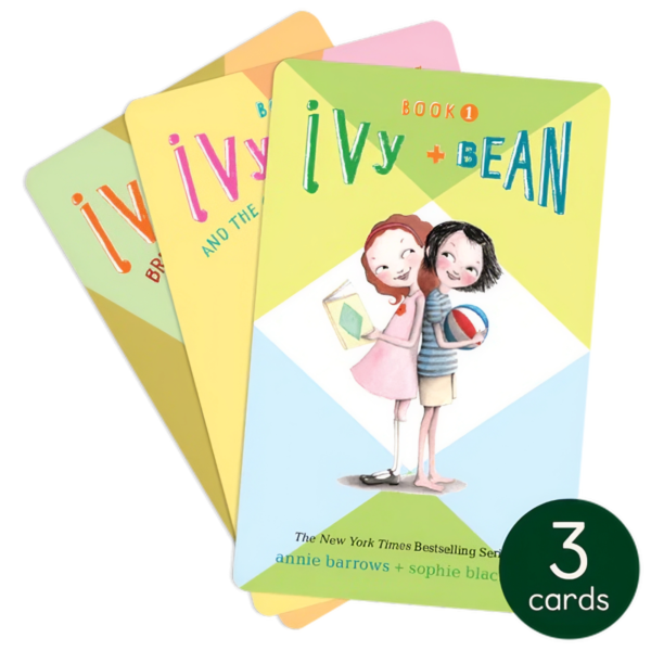 YOTO Ivy + Bean Audio Card Pack Featuring Ivy and Bean, Ivy and Bean and the Ghost That Had to Go, Ivy and Bean Break the Fossil Record