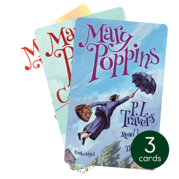 YOTO Mary Poppins Audio Card Collection Featuring Mary Poppins, Mary Poppins Comes Back, Mary Poppins Opens the Door
