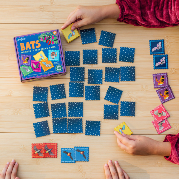 eeBoo LGBAT Bats Matching and Memory Game