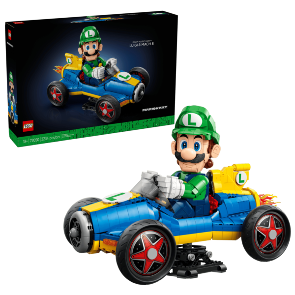 LEGO Super Mario Mario Kart Luigi & Mach 8 72050